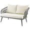 Manhattan Comfort Riviera Rope Wicker 4-Piece 4 Seater Patio Conversation Set with Cushions in Cream OD-CV016-CR - alternate 8